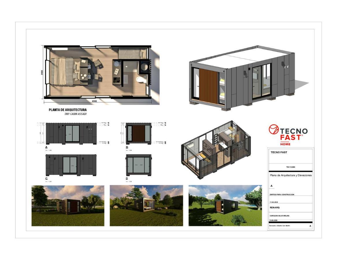 Tiny Colchagua Cabanas Y Padel Lejlighed Santa Cruz Eksteriør billede